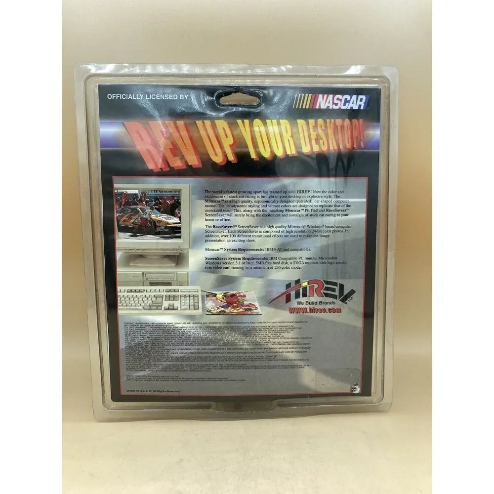 Dale Earnhardt #3 NASCAR Mouscar Screen Saver Mouse & Pad NEW